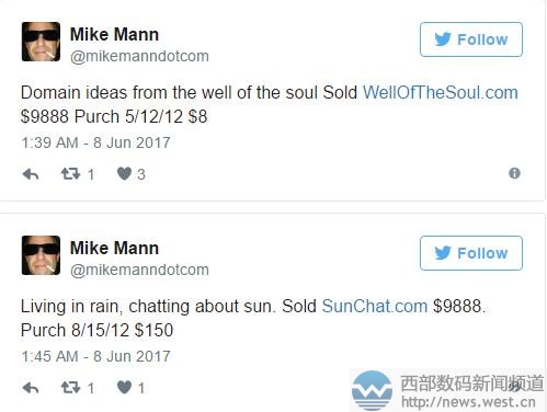 �ɱ�����8��Ԫ��Mike Mann���@ö�L�����u��67000Ԫ��